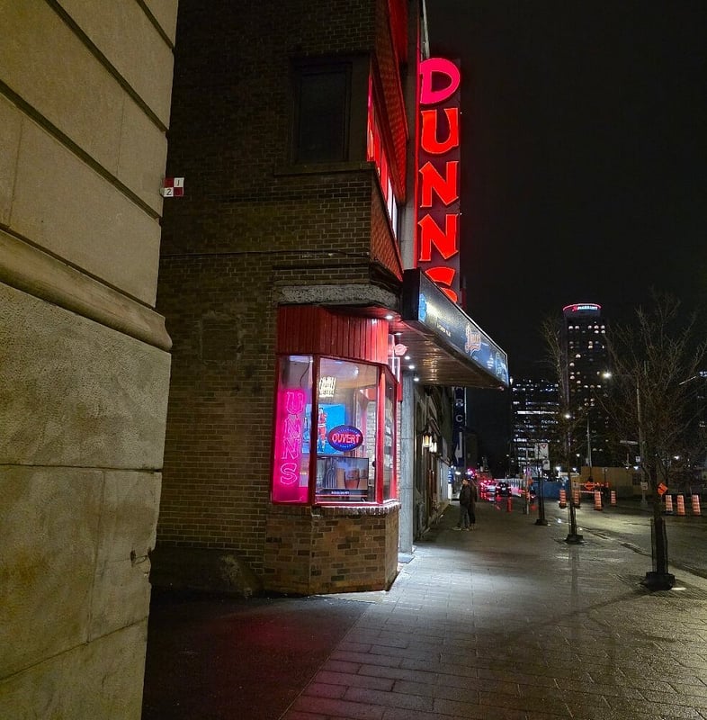 Dunn's Famous — best late night food in Montreal, Spring 2026