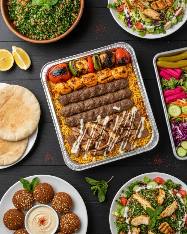 Mr. Shawarma food
