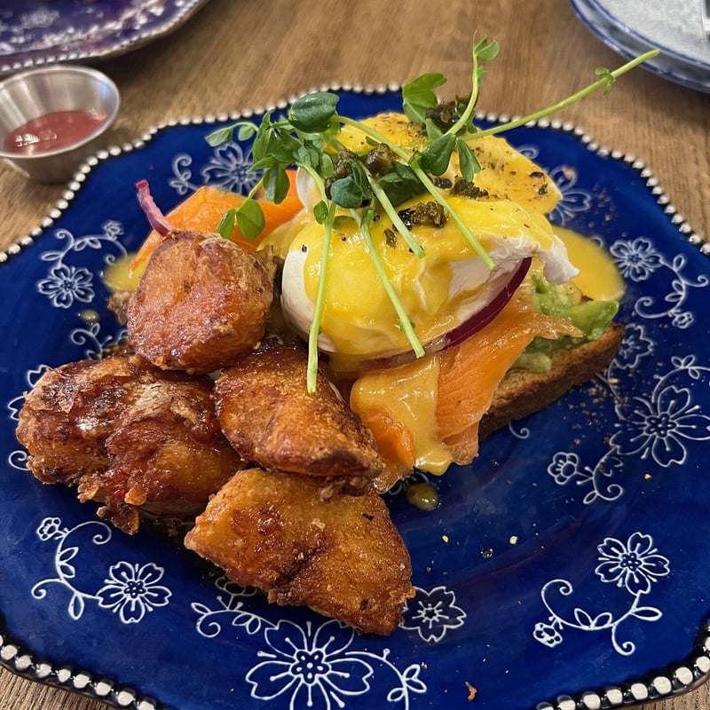 Queens Breakfast Cocktails food