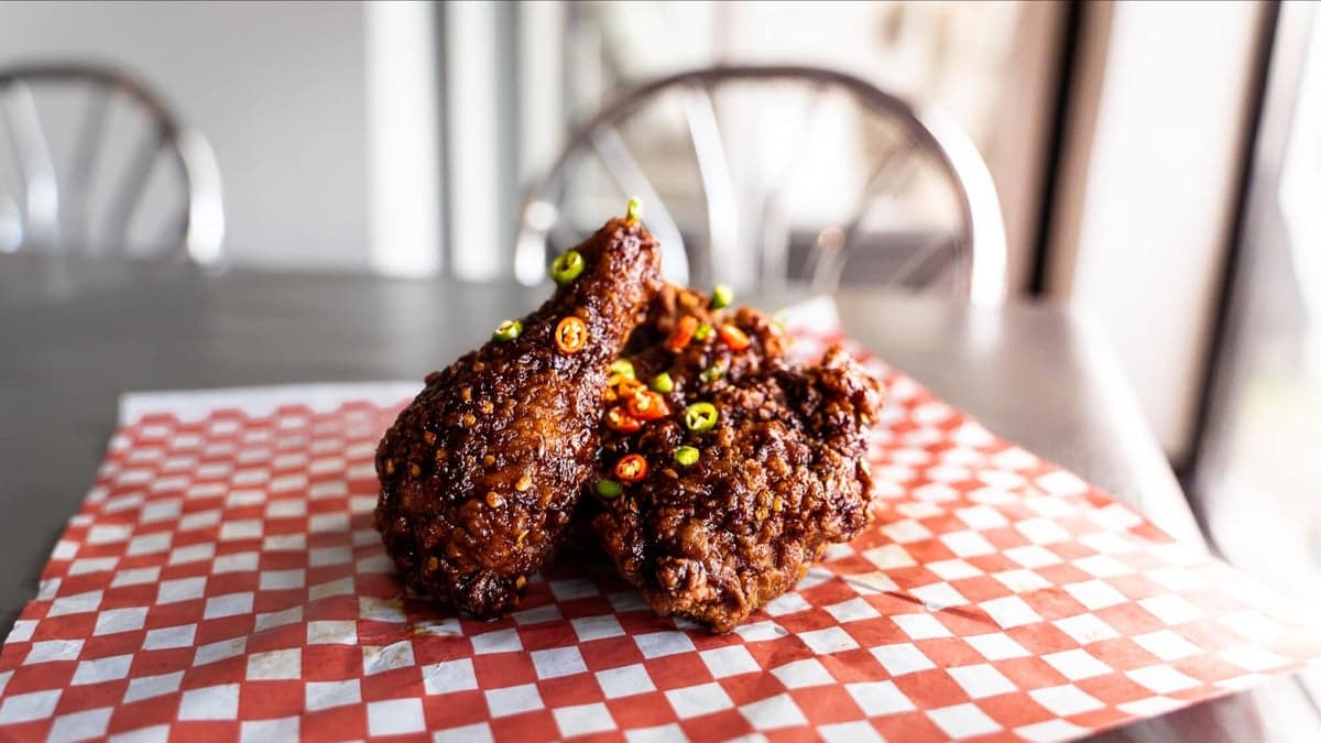 Thunderbird Korean Fried Chicken on Cook st — best cheap eats in Victoria, Spring 2026