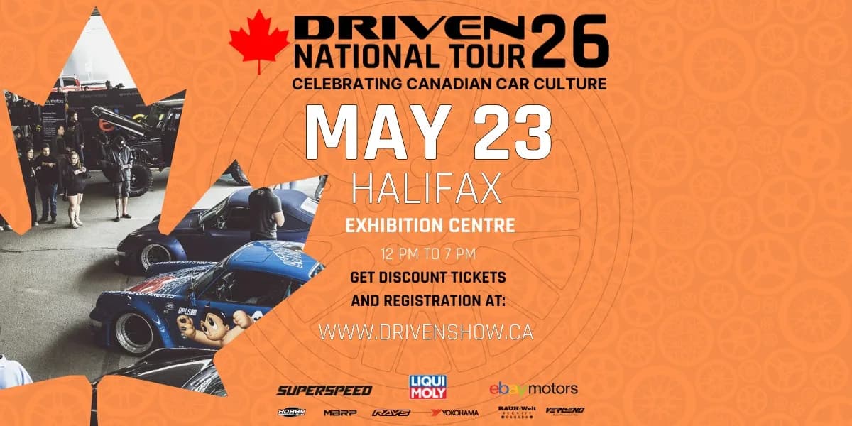 DRIVEN Halifax event poster