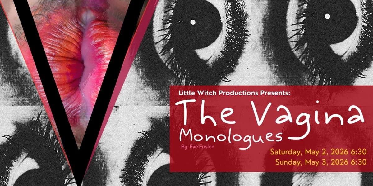The Vagina Monologues event poster