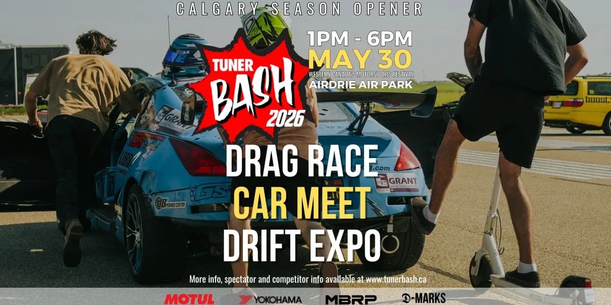 Tunerbash Calgary Season Opener event poster