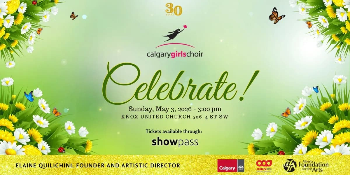 Celebrate! 2026 event poster