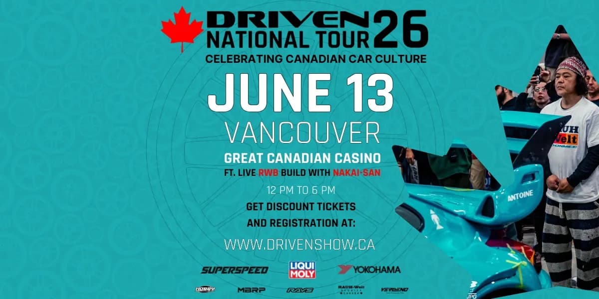 DRIVEN Vancouver event poster