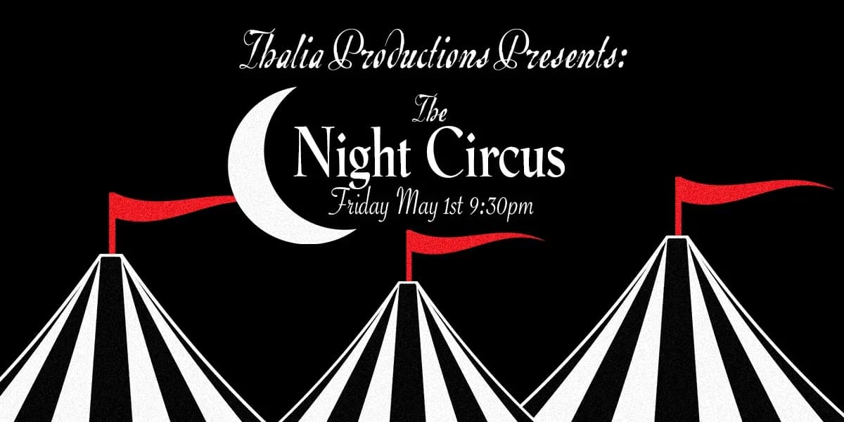 The Night Circus event poster