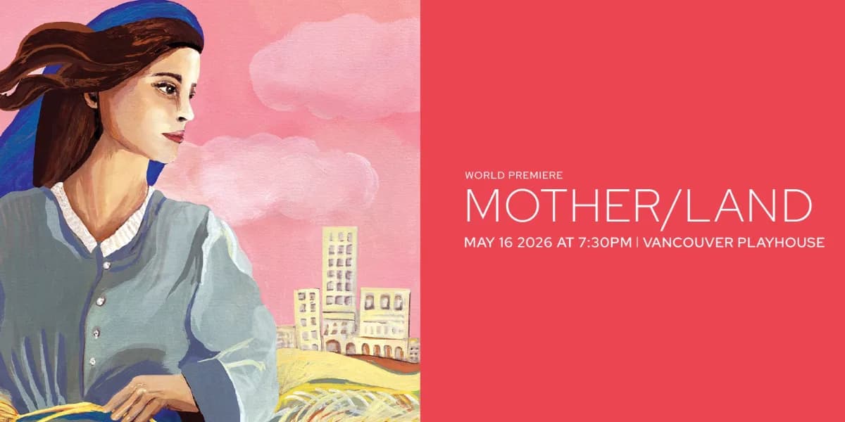 MOTHER/LAND World Premiere event poster