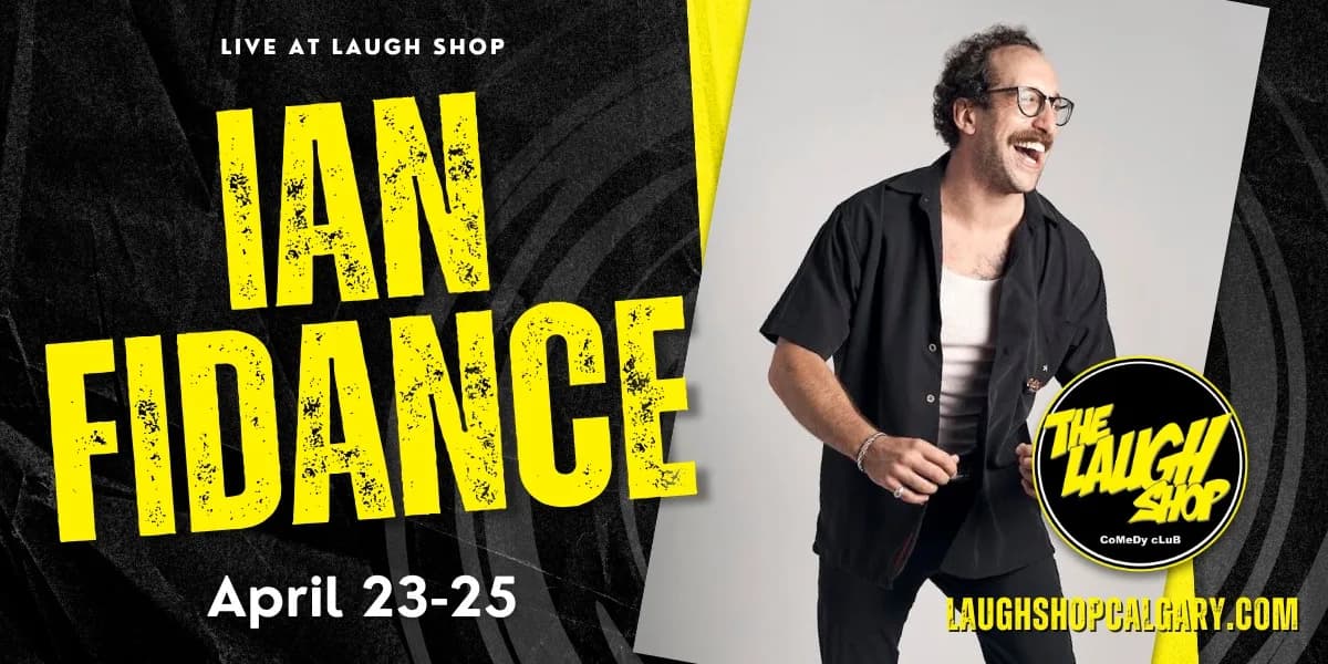 Ian Fidance event poster