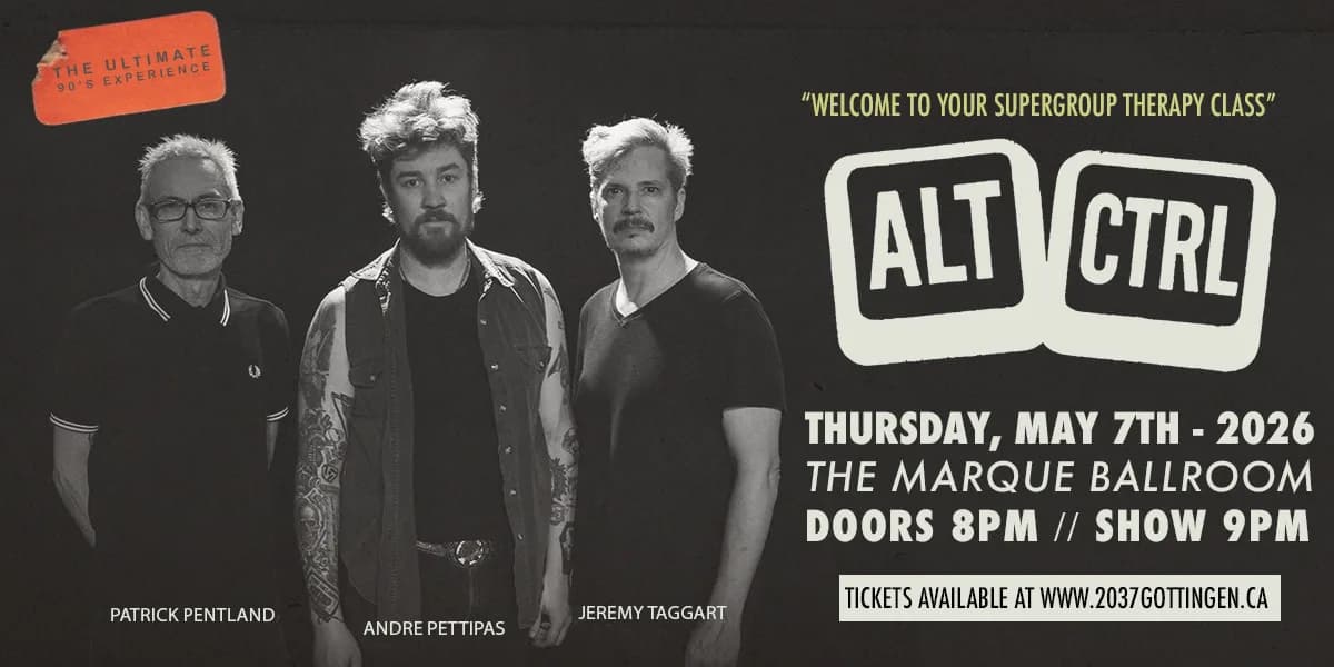 ALT CTRL event poster