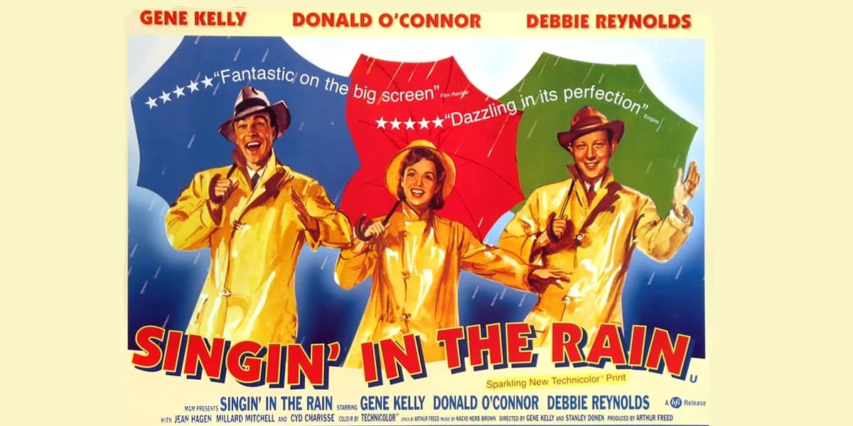 Singin' in the Rain event poster