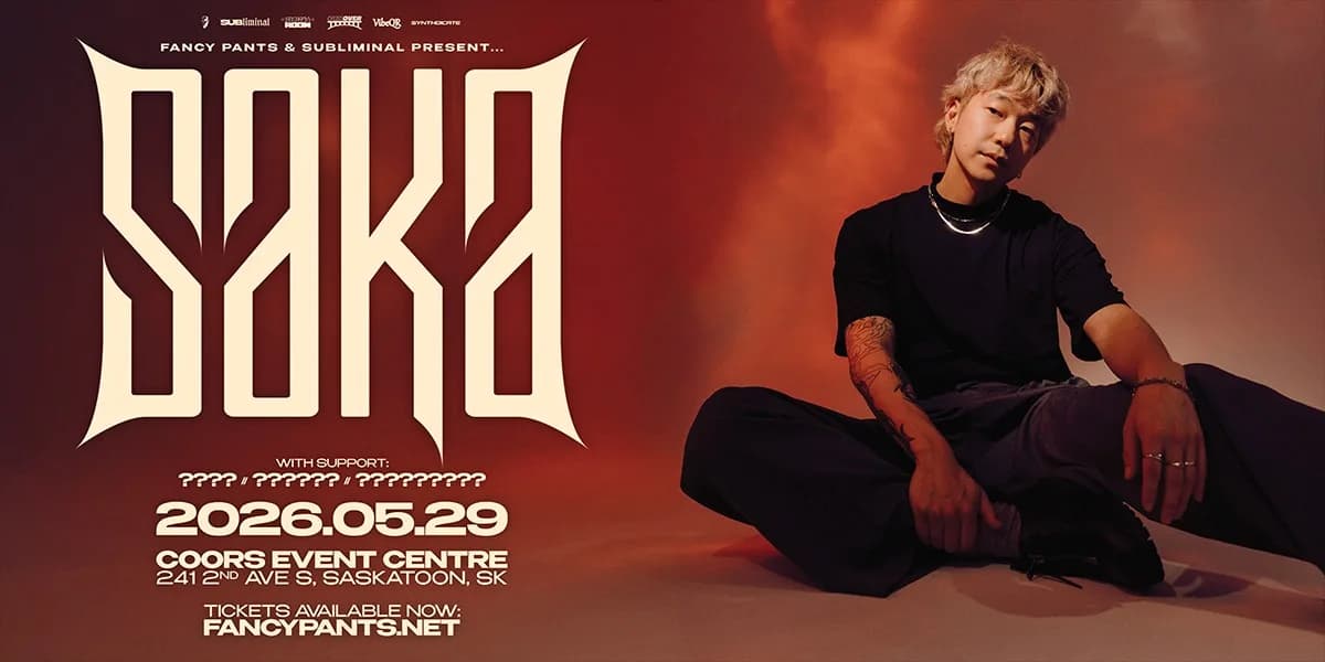SAKA | 19+ event poster