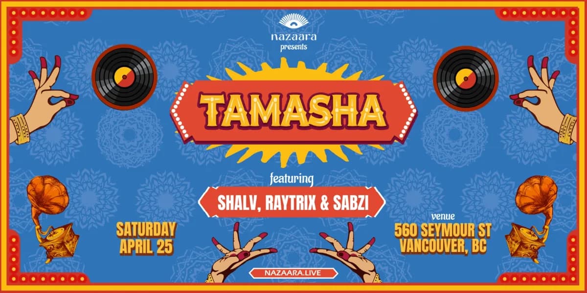 TAMASHA Vancouver event poster