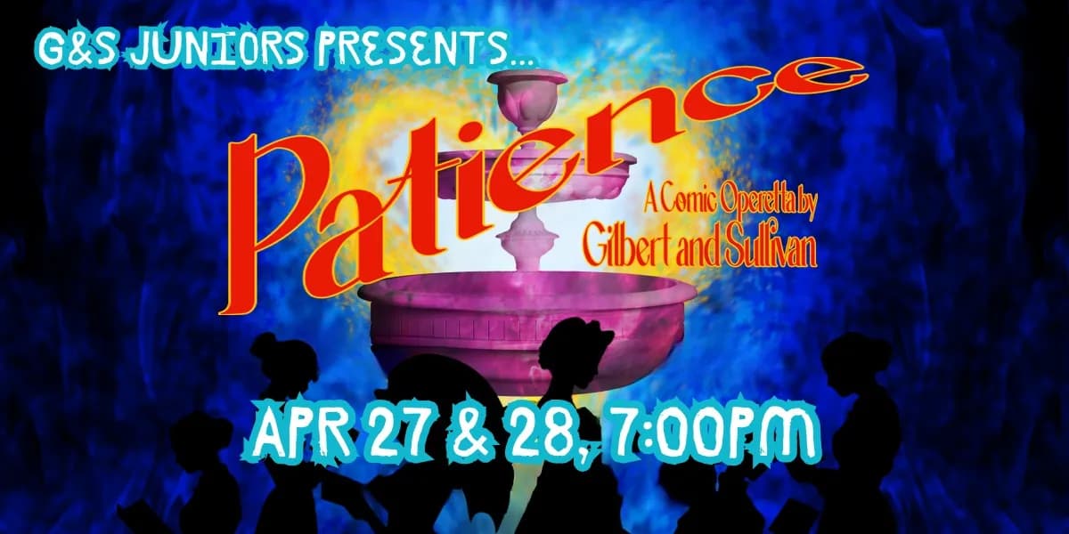 G&S Juniors Presents... event poster