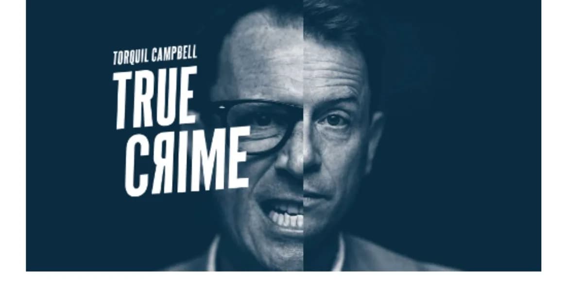 True Crime event poster