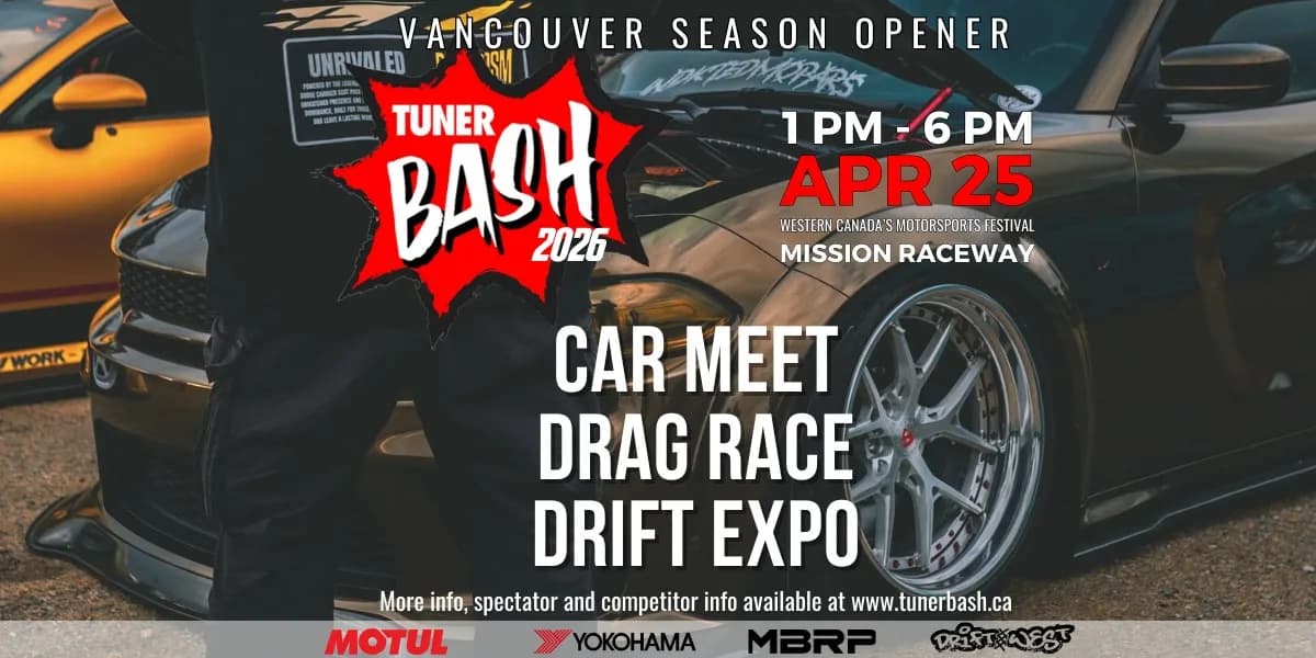 TUNERBASH Vancouver Opener event poster