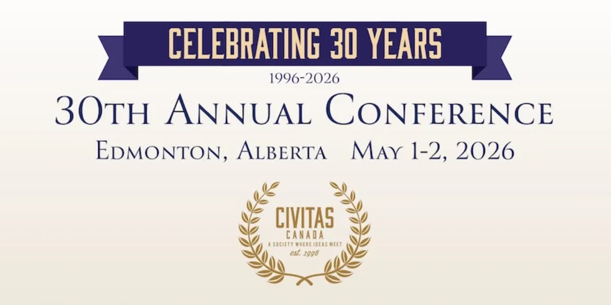 Civitas Canada Conference 2026 event poster