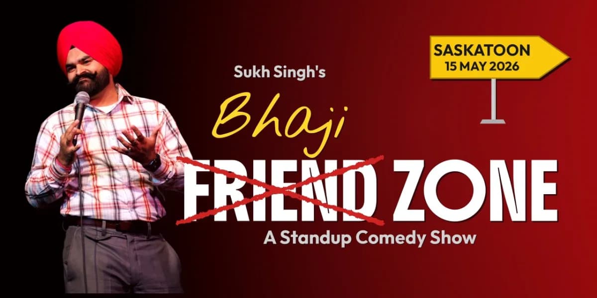 Sukh Singh's Bhaji Zone - A Standup Comedy Show event poster