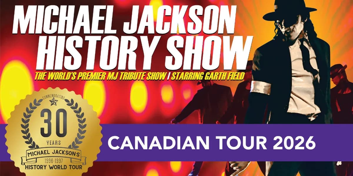 The Michael Jackson HIStory Show event poster