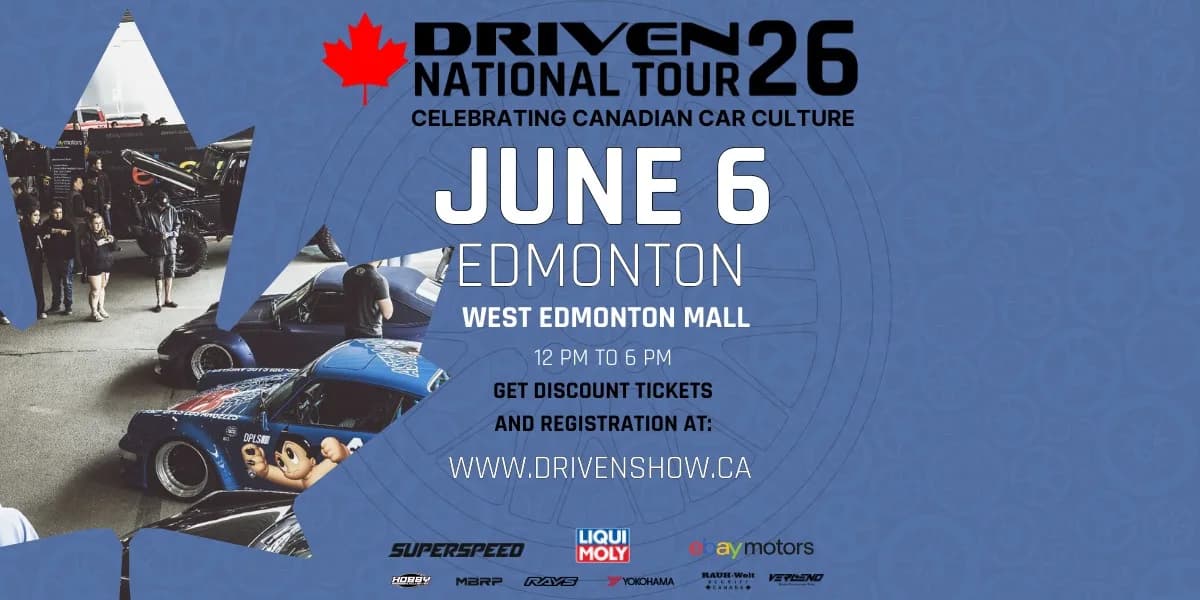 DRIVEN Edmonton event poster