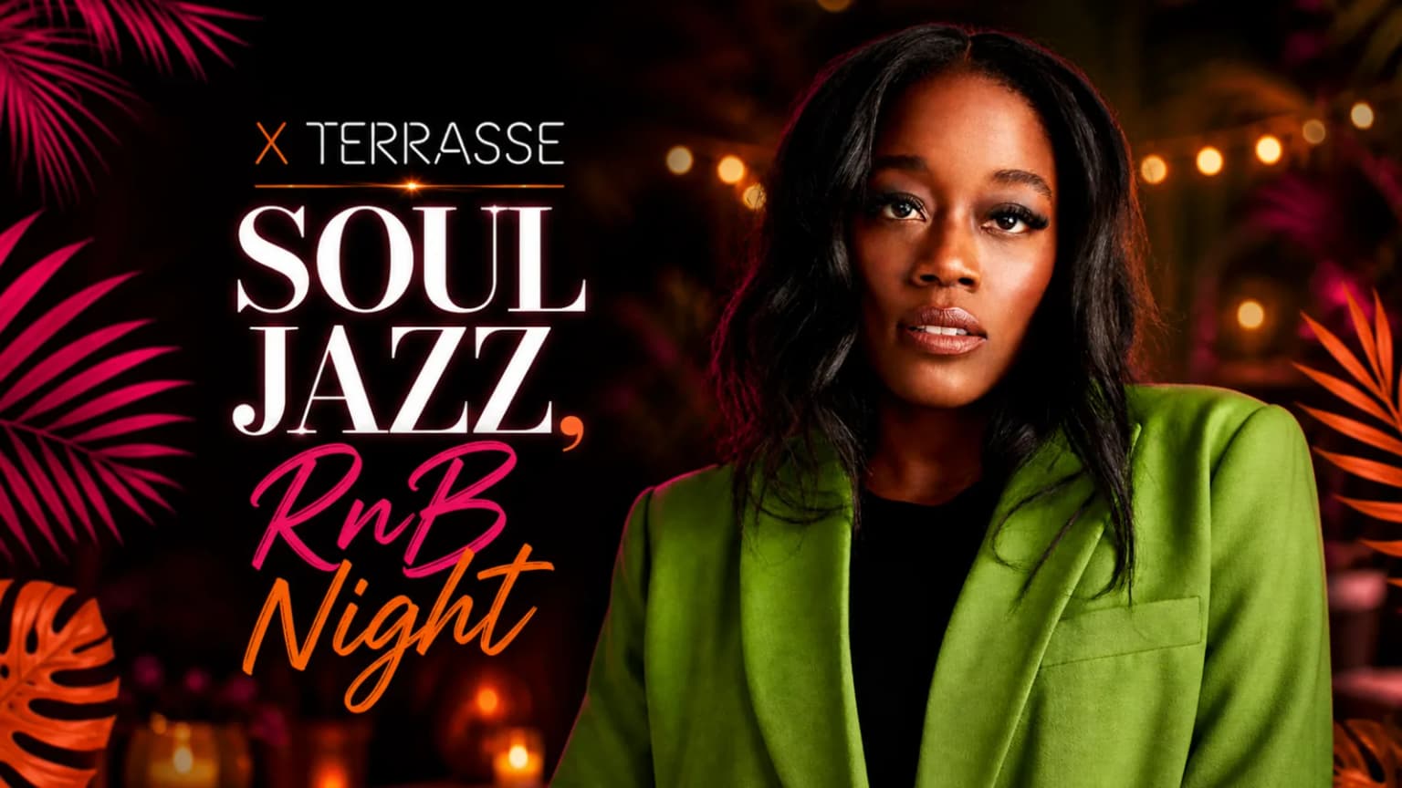 Soul Jazz, RnB Night - Jennifer-Lee event poster