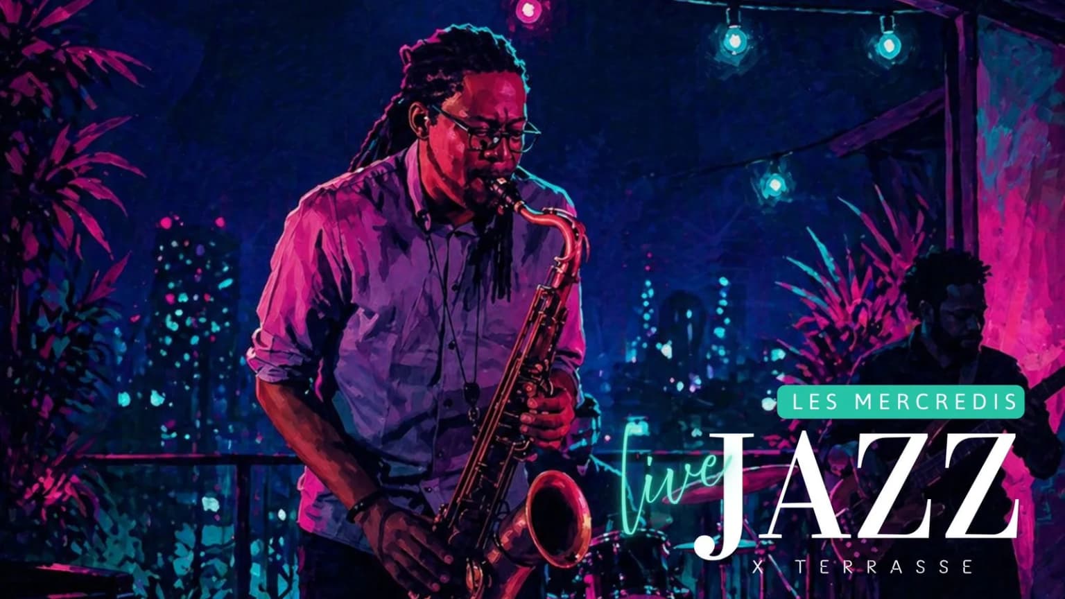 Mercredi Live Jazz X Terrasse - Alain Oyono event poster