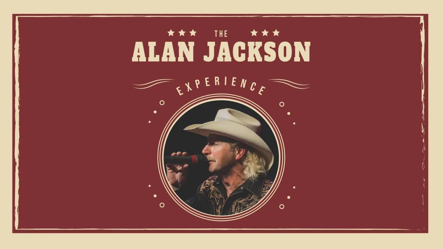 The Alan Jackson Experience event poster