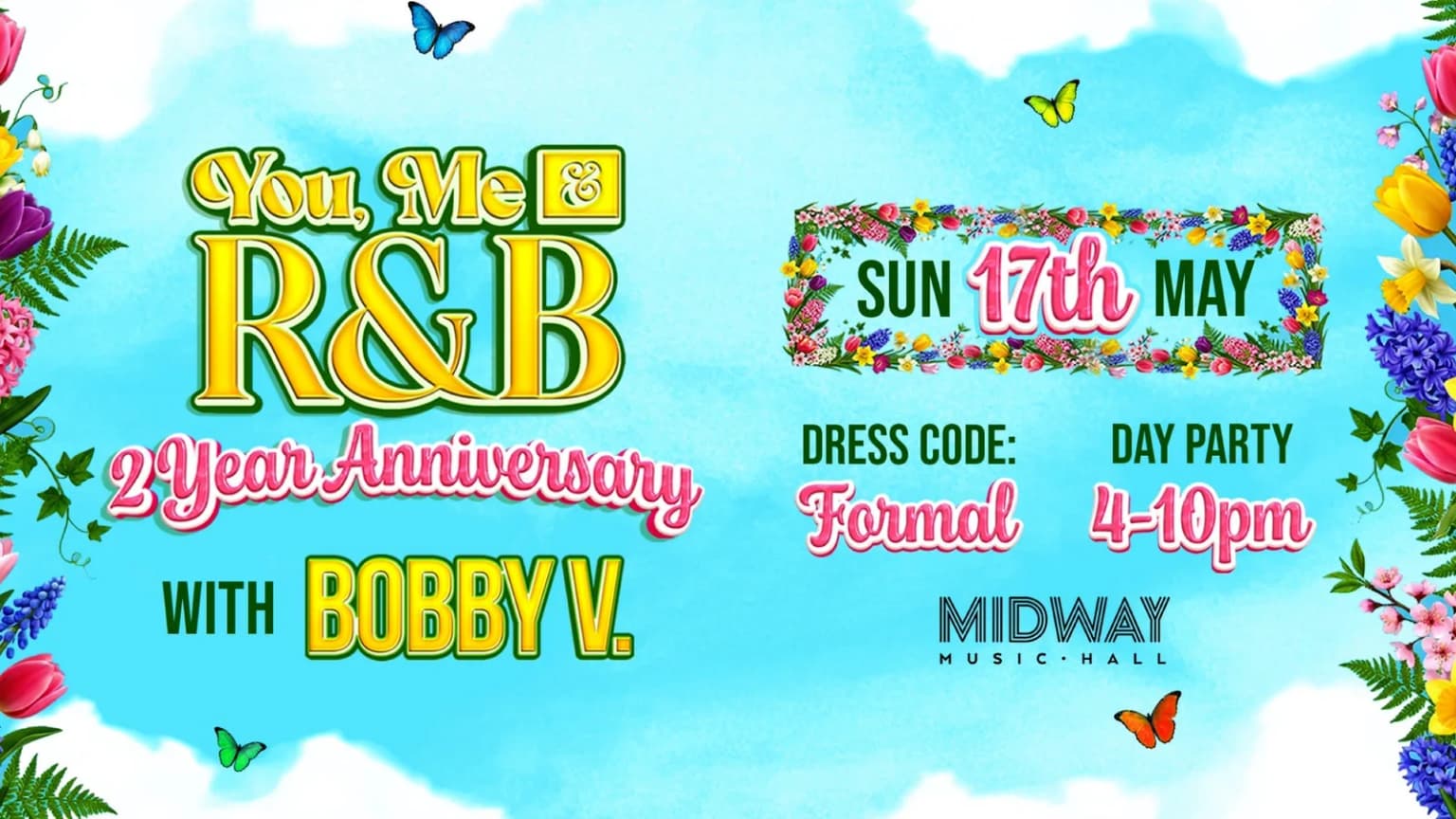 You, Me & RnB event poster
