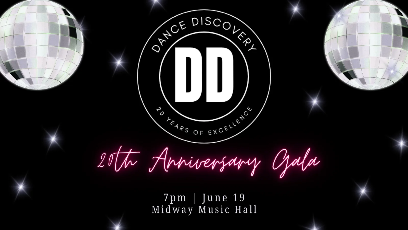 DANCE DISCOVERY Presents: 20th Anniversary Gala