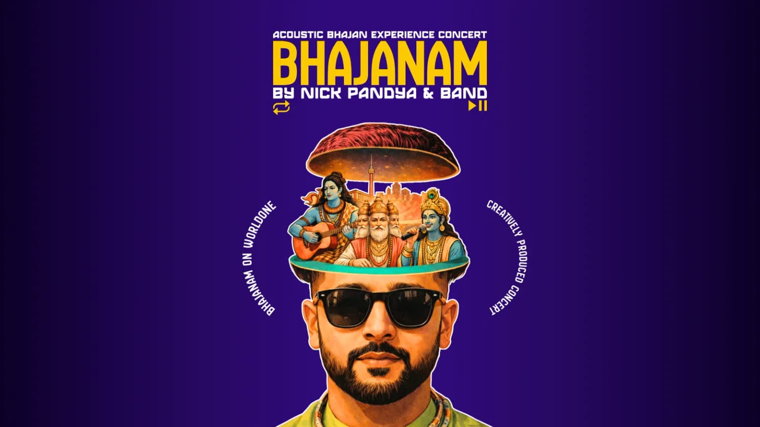 Bhajanam On Worldone Stage event poster
