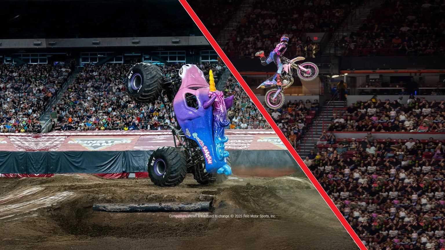 Monster Jam Freestyle Mania presented by Spin Master event poster