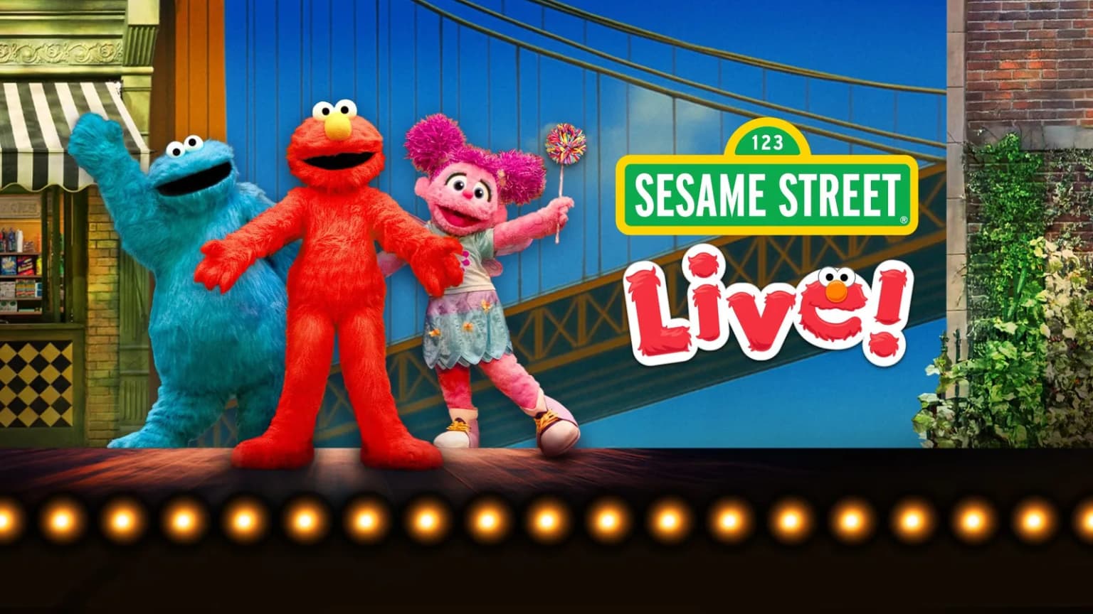 Sesame Street Live event poster