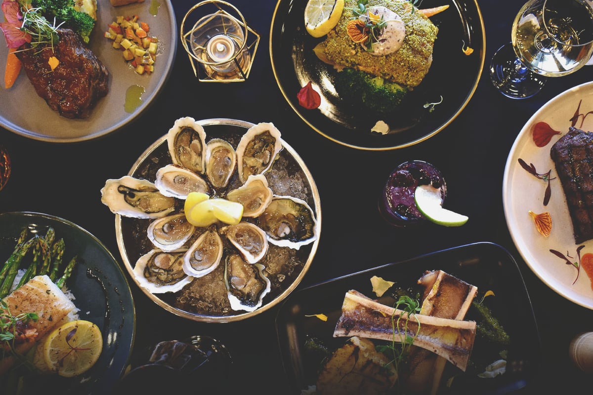 Big Fish & Open Range - Marda Loop food