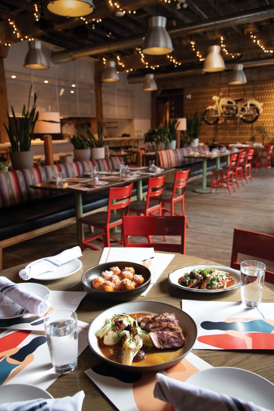 Bridgette Bar food