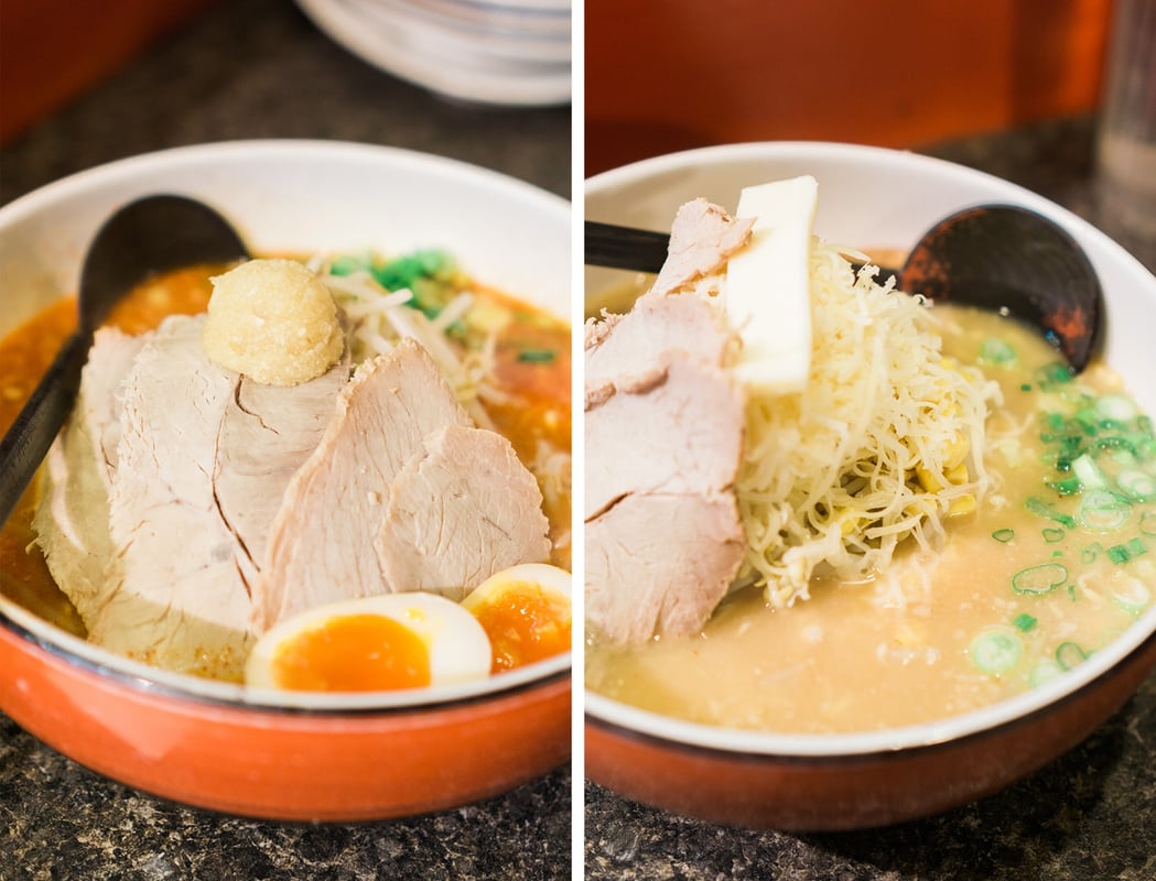 Kintaro Ramen food