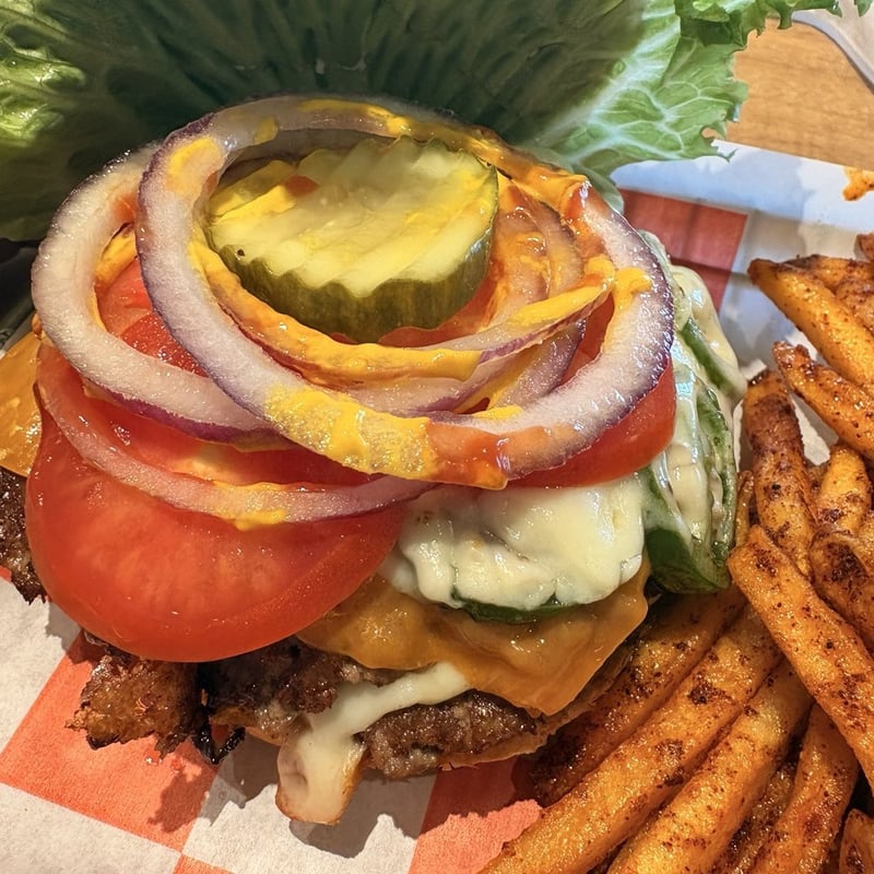 Let's Smash Burger and Shakes food