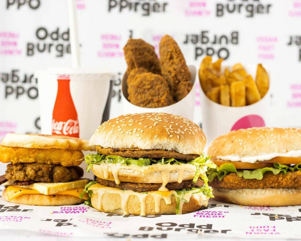 Odd Burger food