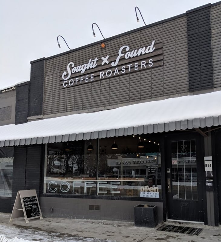 Sought and Found Coffee Roasters food