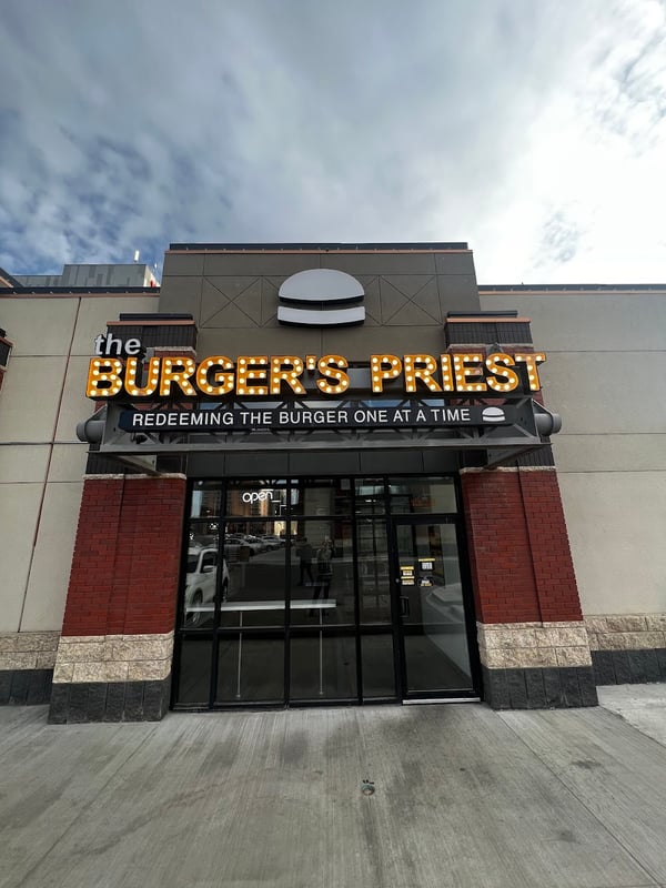 The Burger's Priest food