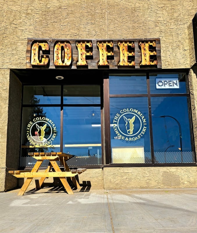 The Colombian Coffee Bar & Roastery- Glenora — best coffee shops in Edmonton, Spring 2026