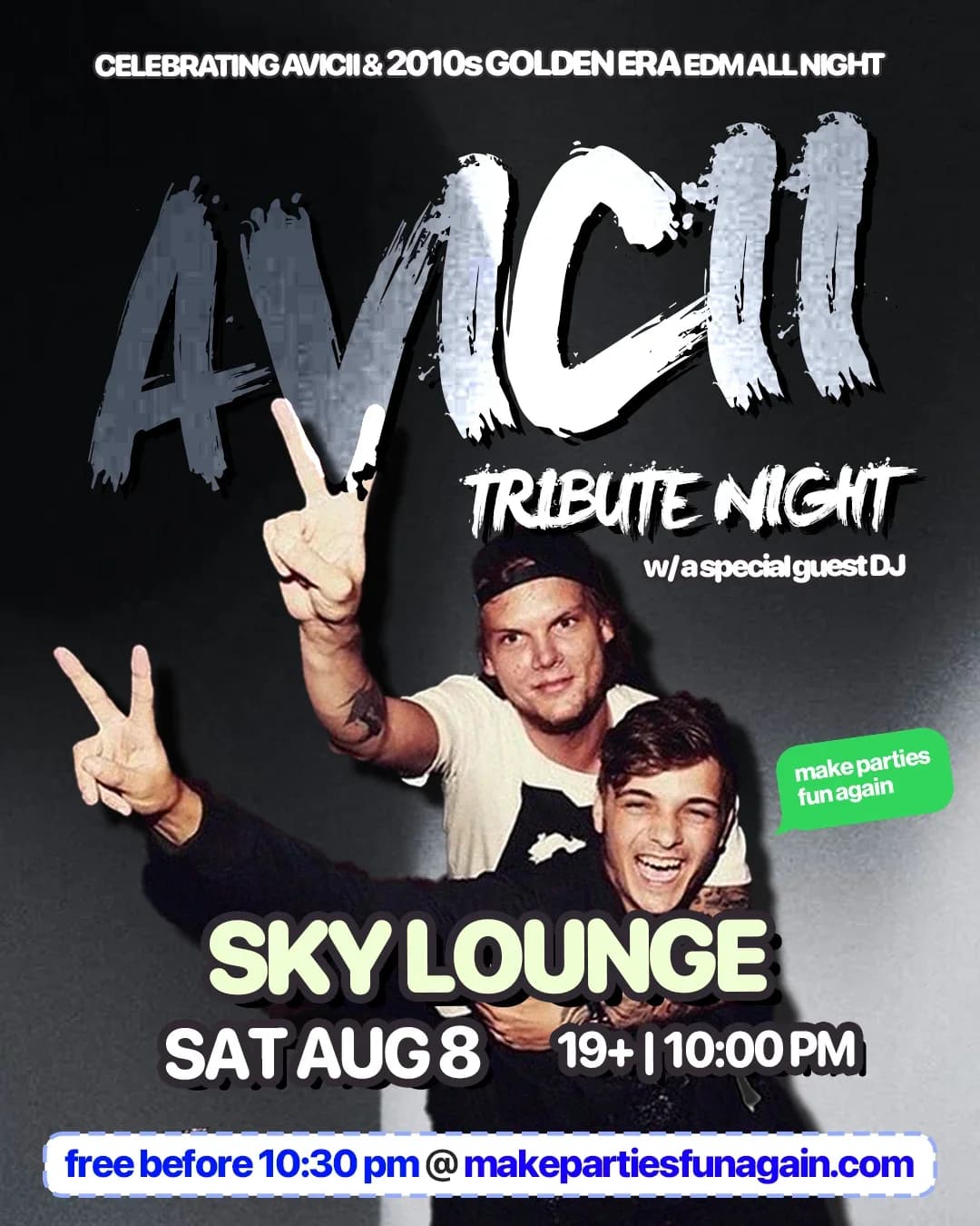 Avicii Night @ Sky Lounge Ottawa