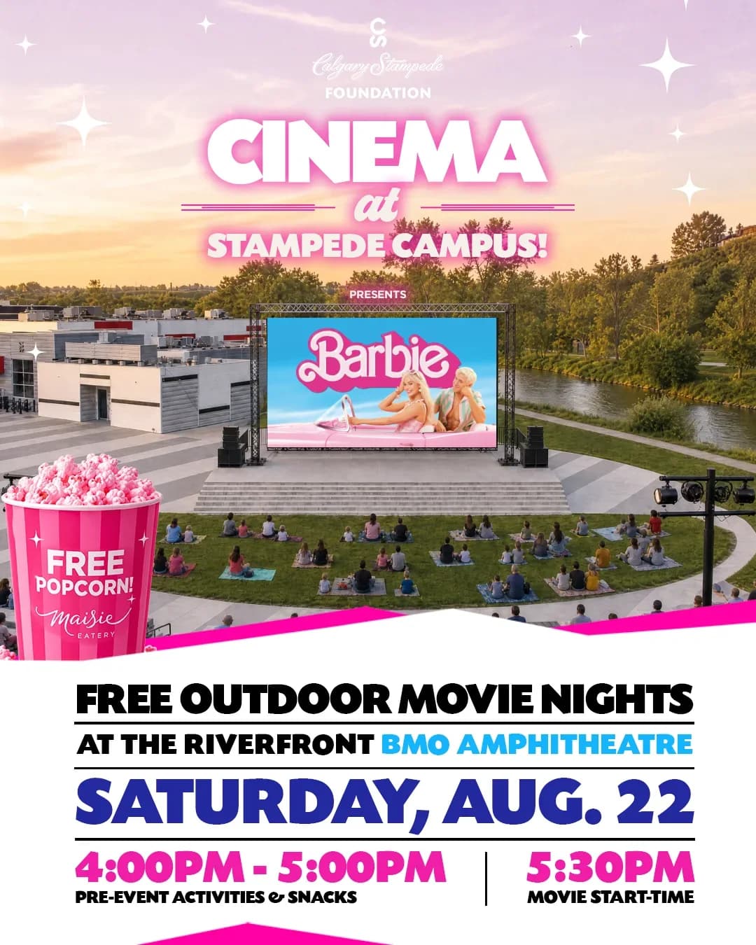 Cinema at Stampede Campus: Barbie event poster