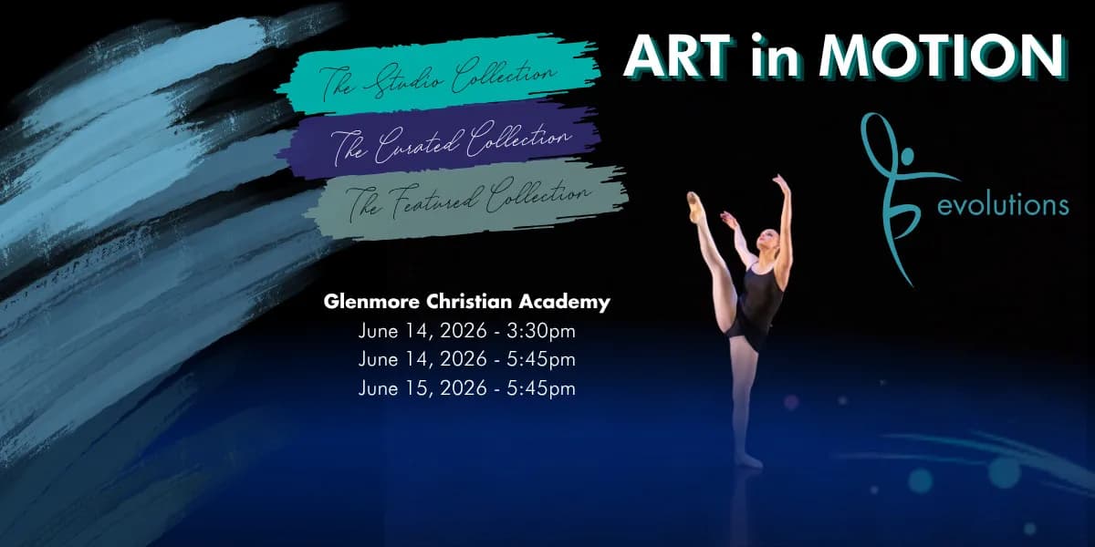Art in Motion event poster