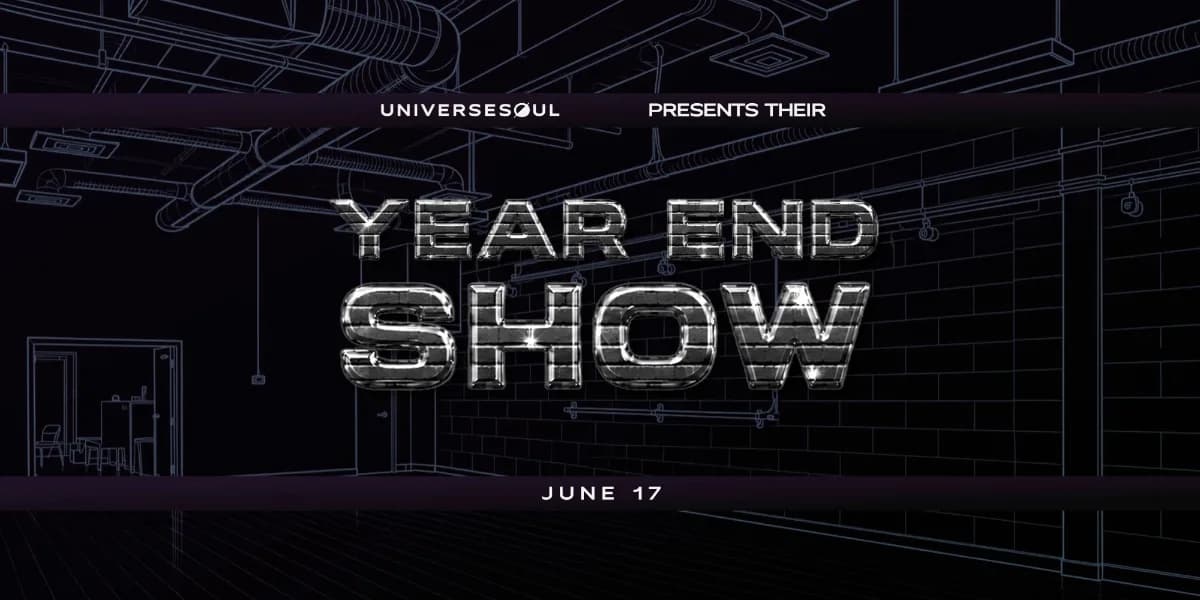 UniverseSoul Dance presents: 2026 Year End Show event poster