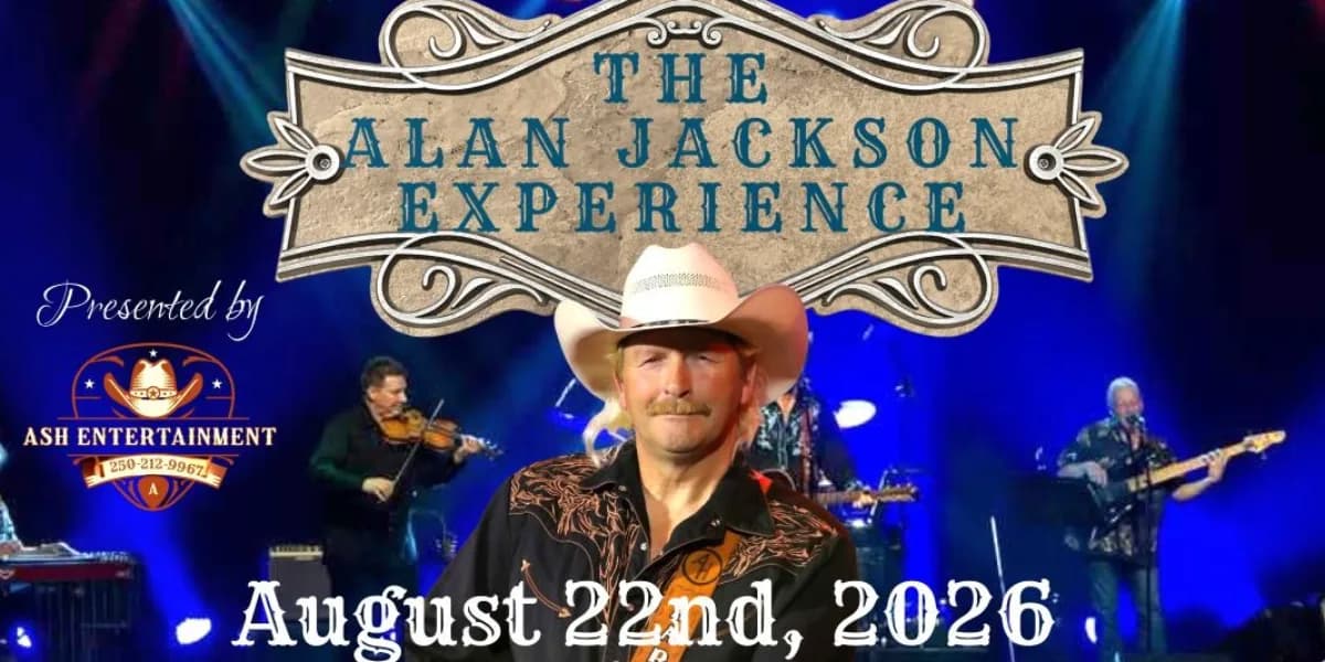 The Alan Jackson Experience event poster