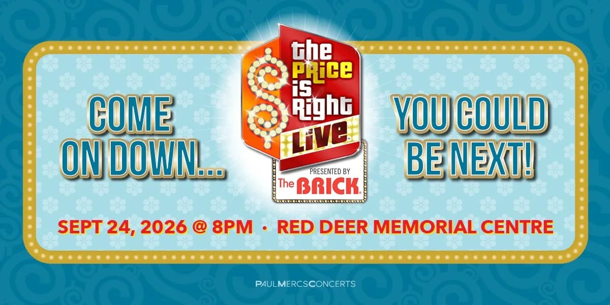 Paul Mercs Presents The Price Is Right Live event poster