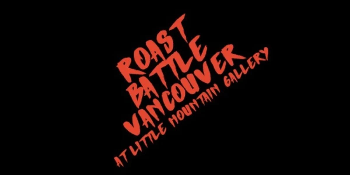 Roast Battle Vancouver event poster