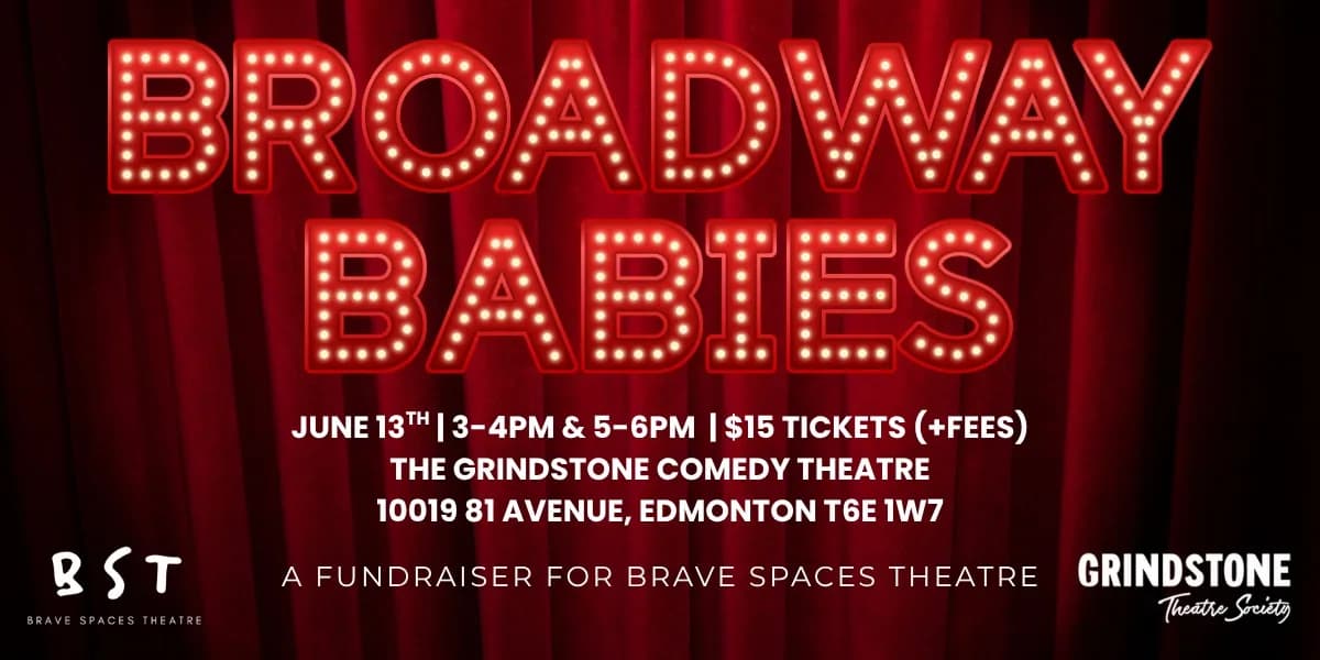 Broadway Babies event poster