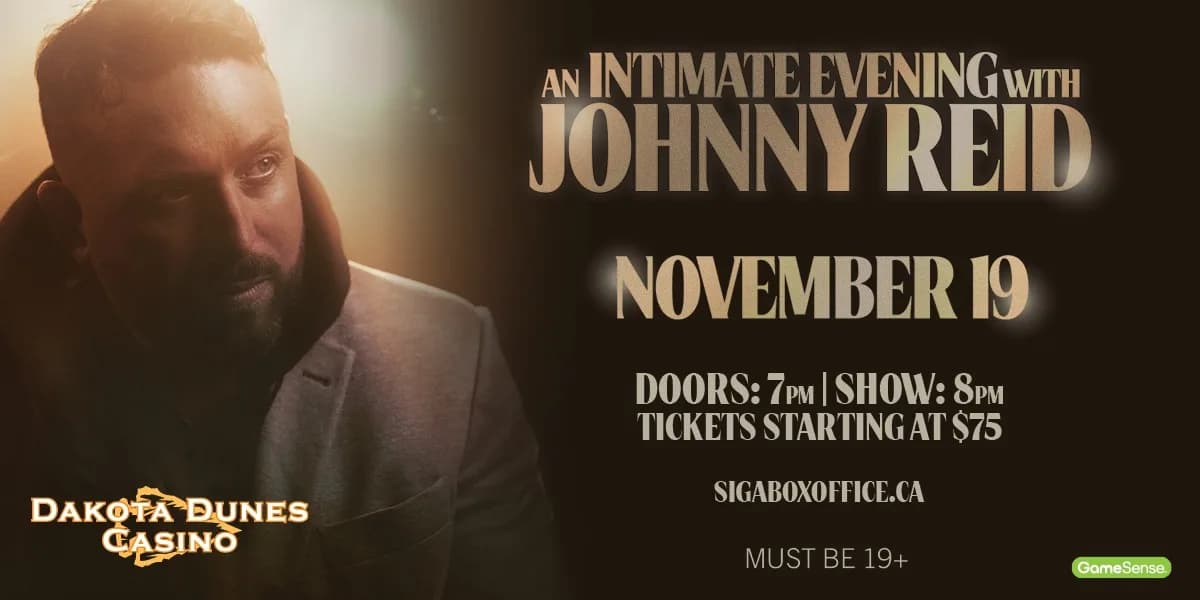 Johnny Reid event poster