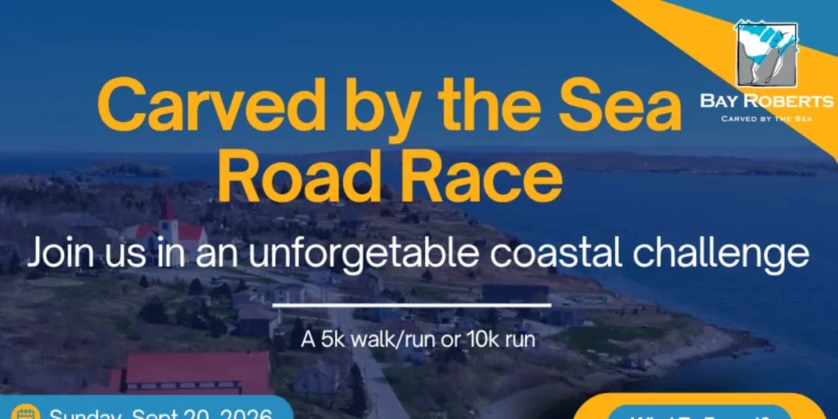 Carved By The Sea - 5km & 10km Run/Walk event poster