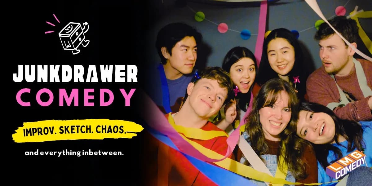 JunkDrawer Comedy event poster